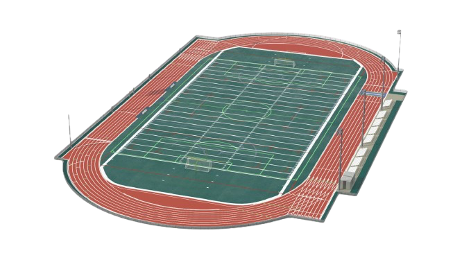 Athletics track plan